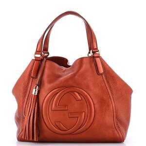 Gucci Soho Shoulder Bag Leather Medium #233303G15B